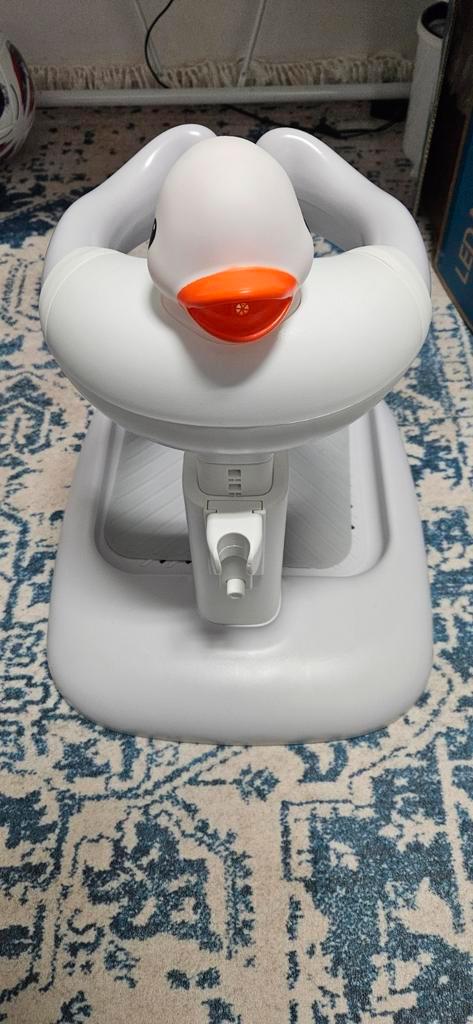Leuke meegroeistoel in eend design, Kinderen en Baby's, Kinderstoelen, Zo goed als nieuw, Meegroeistoel, Gordel(s), Ophalen of Verzenden
