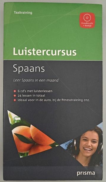 Taaltraining: Prisma Luistercursus Spaans. beschikbaar voor biedingen