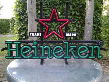 HEINEKEN led verlichting bier reclame lamp cafe bar mancave  beschikbaar voor biedingen