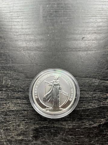 Tokelau Hibernia 2 Dollars 1 Oz. 2022 Zilver beschikbaar voor biedingen