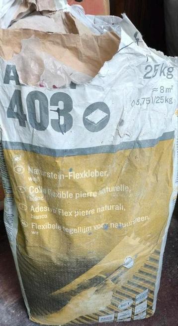 Akkit 403 Flexibele Tegellijm voor natuursteen (14,5kg) beschikbaar voor biedingen