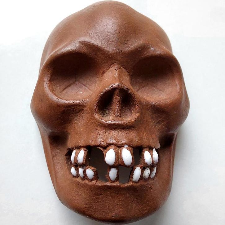 Antieke Netsuke Gordelknoop Onko Pottery gesigneerd Sekisen, Antiek en Kunst, Kunst | Niet-Westerse kunst, Verzenden