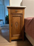 Vintage nachtkastje, Huis en Inrichting, Slaapkamer | Nachtkastjes, Ophalen, Gebruikt, Minder dan 45 cm, 70 cm of meer