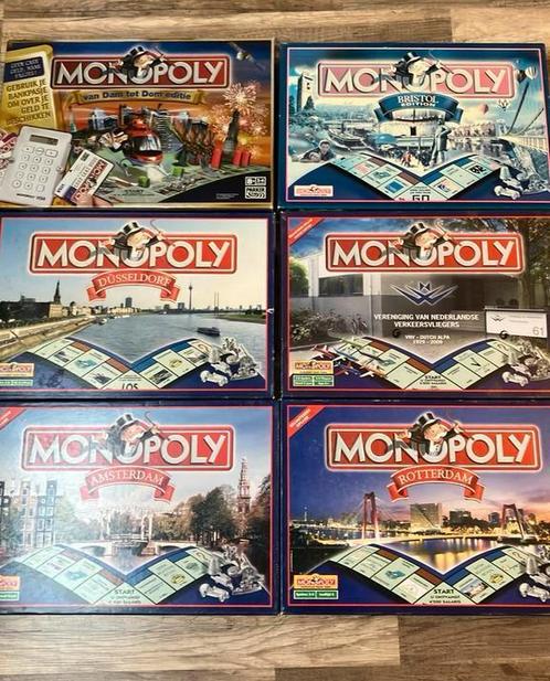 Monopoly pakket, Hobby en Vrije tijd, Gezelschapsspellen | Bordspellen, Zo goed als nieuw, Ophalen of Verzenden