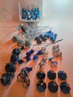 Grote bak vol kerstdecoratie kerstboom blauw, Ophalen, Zo goed als nieuw