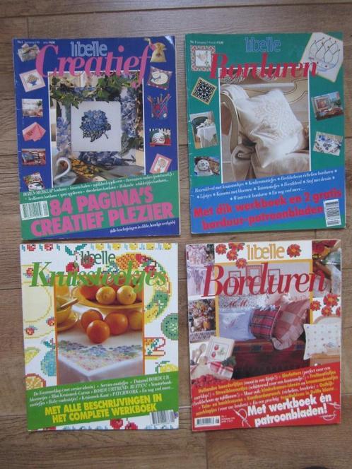 Libelle Creatief '90- Kruissteken '92- Borduren '91- Baby'91, Hobby en Vrije tijd, Borduren en Borduurmachines, Nieuw, Patroon