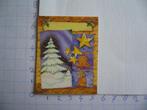 nr. 593 - uitgeknipt 3d plaatje kerst, Ophalen of Verzenden, Nieuw, Kerst, Knipvel