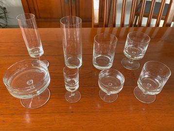 kristallen glasservies Wiesenthalhütte - Karina  ( jaren 70) beschikbaar voor biedingen