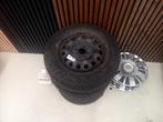 Set Velgen C1 met Winterbanden 155/65R14, Auto-onderdelen, Banden en Velgen, 14 inch, Gebruikt, 155 mm, Banden en Velgen