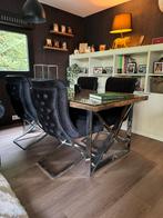 Nieuwe eettafel plus 4 stoelen, Huis en Inrichting, Tafels | Eettafels, Ophalen, Industrie hout, Nieuw, 50 tot 100 cm