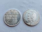 2x Zilveren 10 Gulden 1994 - 50 Jaar Benelux, Postzegels en Munten, Munten | Nederland, Ophalen of Verzenden