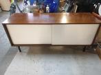 Vintage Dressoir met Schuifdeuren 149x48x73 c., Ophalen, Metaal, 100 tot 150 cm, Vintage