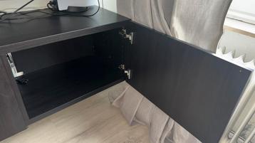 IKEA BESTÅ tv-meubel – zwartbruin - afbeelding 2