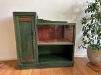 Vintage Theekastje/Drankkastje Amsterdamse School, Huis en Inrichting, Kasten | Vitrinekasten, Ophalen, Gebruikt, 50 tot 100 cm