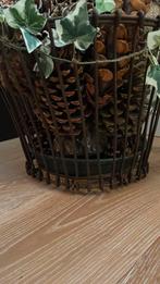 IJzeren aardappelmand uit Oost-europa., Ophalen of Verzenden, Zo goed als nieuw, Vrijstaande haard, Houthaard