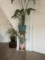 Vintage planten tafeltje, Ophalen of Verzenden, Hout