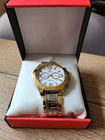 Geneva herenhorloge quartz, Overige merken, Staal, Staal, .