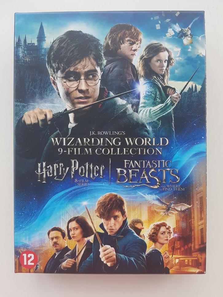 J.K. Rowling's Harry Potter (8) en Fantastic Beasts DVD box, Cd's en Dvd's, Dvd's | Science Fiction en Fantasy, Zo goed als nieuw