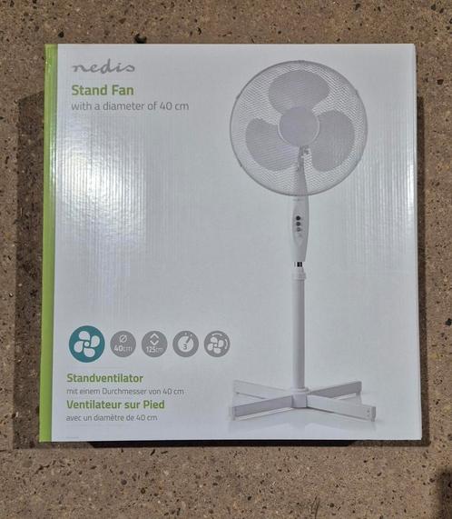 Staande Ventilator - Nedis, Witgoed en Apparatuur, Ventilatoren, Zo goed als nieuw, Statiefventilator, Ophalen