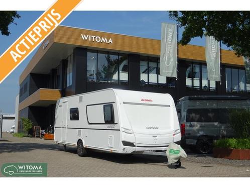 Dethleffs Camper 560 FMK stapelbed veel voordeel !, Caravans en Kamperen, Caravans, tot en met 6, Overige, Dethleffs, Dwars-stapelbed