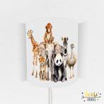 Wandlamp Kinderlamp Safari Dieren Little Dreamzzz, Nieuw, Ophalen of Verzenden, Support@littledreamers.nl, Lamp