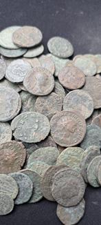 100 ongereinigde Romeinse Munten (1) Bodemvondst, Ophalen of Verzenden, Overige landen