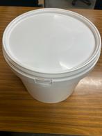 Emmer 20L met deksel - 300 stuks + 880 deksels, Huis en Inrichting, Emmers, Ophalen, Nieuw, Kunststof, Met deksel