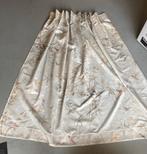 2 hele mooie gordijnen met vogels met plooi en embrasse, Ophalen, Zo goed als nieuw, 100 tot 150 cm, 100 tot 150 cm