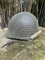 helm us ww2, Verzamelen, Militaria | Tweede Wereldoorlog, Ophalen of Verzenden, Amerika, Helm of Baret