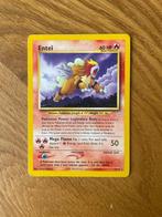 Entei, pokemon, 17/64, rare, Neo Revelation, Losse kaart, Zo goed als nieuw, Ophalen