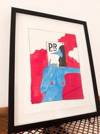 Piet Parra - Same Old Song 2014 - Origineel werk HVW8, Antiek en Kunst, Ophalen of Verzenden