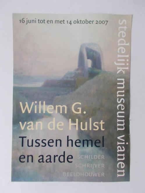 Poster Affiche Willem G. van de Hulst - Tussen Hemel en Aard, Verzamelen, Posters, Ophalen of Verzenden