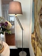 Staande lamp Ikea met lichtgrijze kap, Ophalen, Gebruikt, 150 tot 200 cm