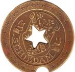 SCHIEDAM   MUNTGAS  1920, Postzegels en Munten, Penningen en Medailles, Verzenden, Overige materialen
