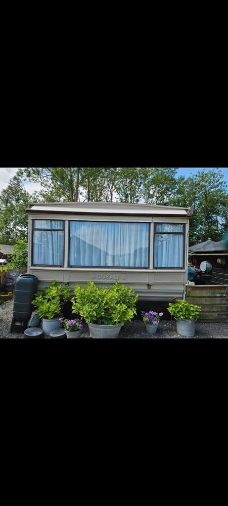 2 x stacaravan 11,5 bij 3,7 en 9 bij 3, Caravans en Kamperen, Stacaravans, Ophalen