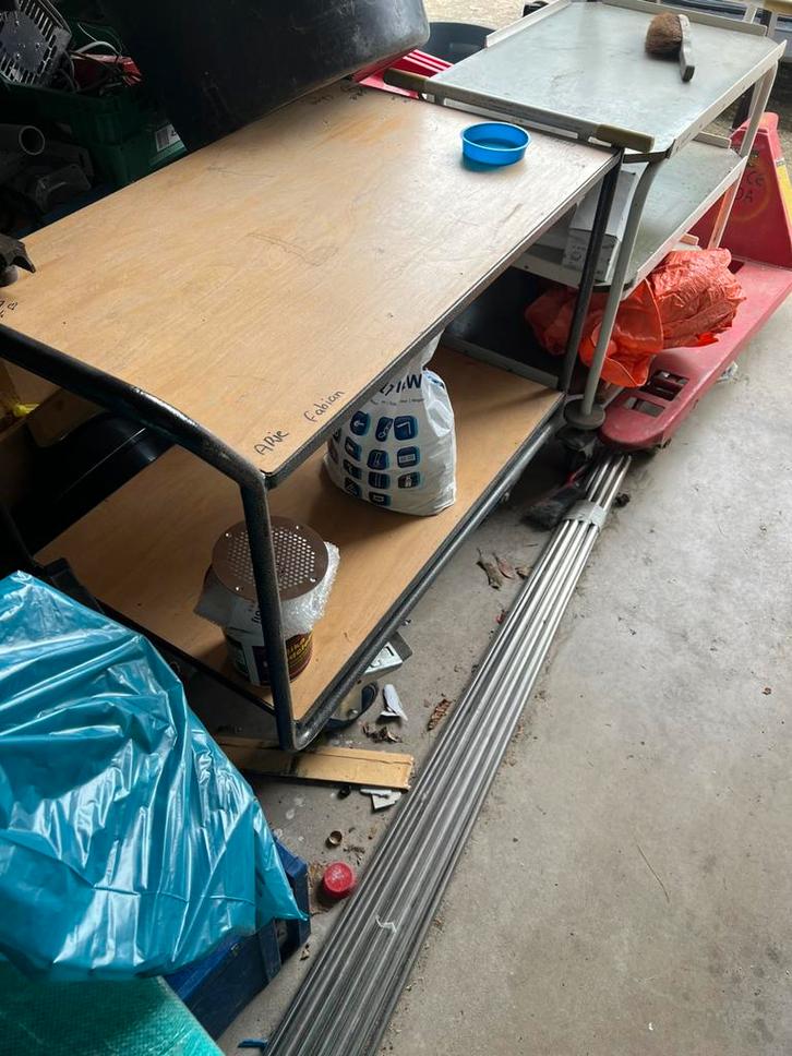 Magezijn kar koffie kar, Doe-het-zelf en Verbouw, Transportwagens, Zo goed als nieuw, Ophalen of Verzenden