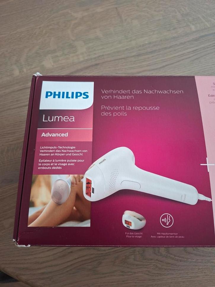 Philips Lumea IPL flitser ontharing, Witgoed en Apparatuur, Persoonlijke-verzorgingsapparatuur, Zo goed als nieuw, Scheren en Epileren