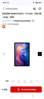 Xiaomi Redmi Pad 2 tablet GESEALD in doos. 8 GB  256 GB, Ophalen of Verzenden, Nieuw