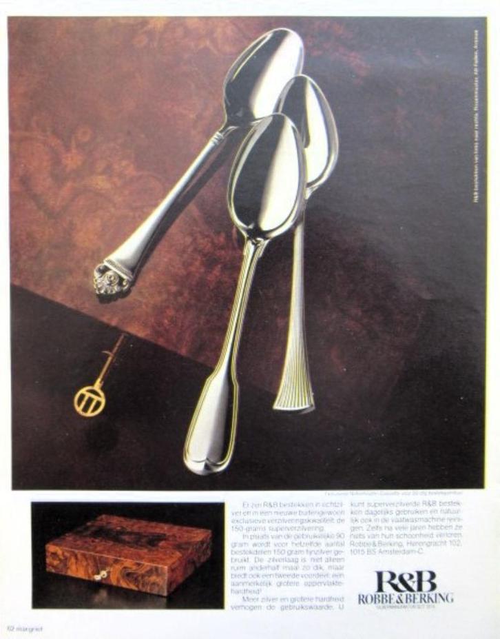 18 vintage advertenties servies bestek 38-90 porselein, Verzamelen, Merken en Reclamevoorwerpen, Zo goed als nieuw, Gebruiksvoorwerp