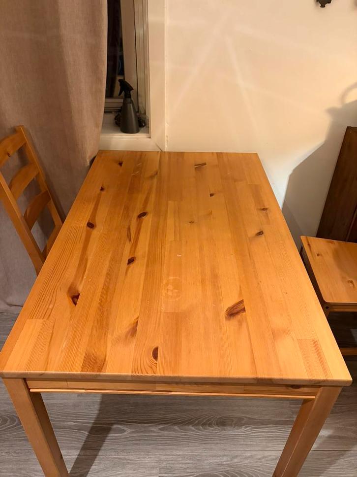 Jokkmokk tafel, Huis en Inrichting, Tafels | Eettafels, Zo goed als nieuw, 50 tot 100 cm, Rechthoekig, Ophalen