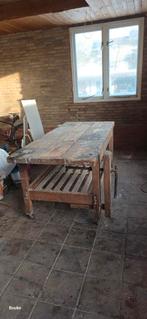 Oude Nooitgedagt Werkbank, Ophalen of Verzenden, Gebruikt