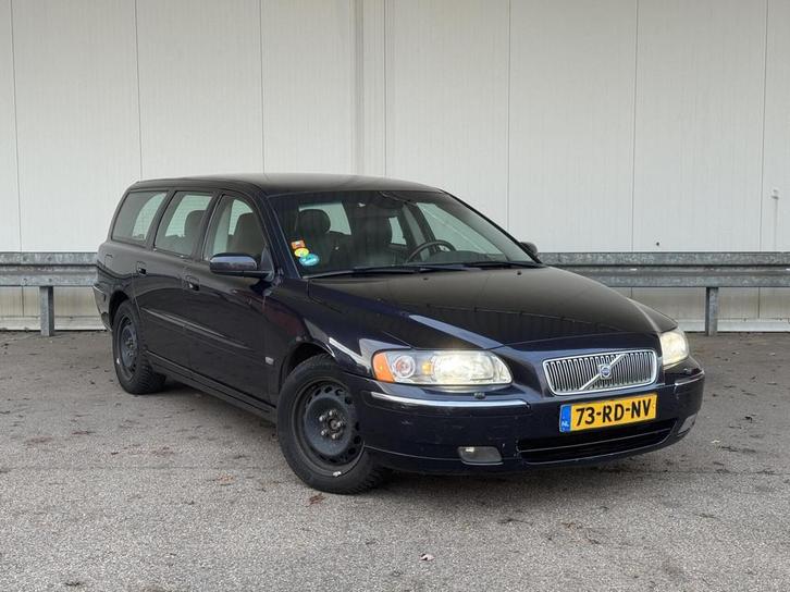 Volvo V70 2.5T Summum|Memory|Automaat|5 Cil Turbo|Leder|Trek, Auto's, Volvo, Bedrijf, Te koop, V70, ABS, Airbags, Airconditioning