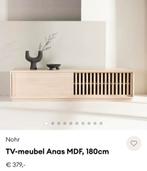 Nieuw! TV-meubel Anas MDF 180cm t.w.v €379, Ophalen, Kunststof, 150 tot 200 cm, Nieuw