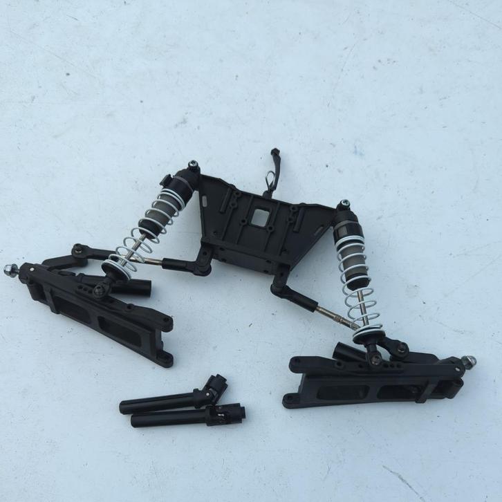 Achterophanging + assen Traxxas Rustler VXL (Stampede 2wd), Hobby en Vrije tijd, Modelbouw | Radiografisch | Auto's, Gebruikt