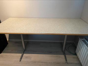 Fraai bureau werktafel merk Lande 80x180 cm
