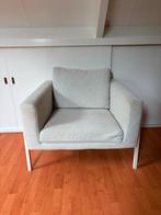 Lichtgrijze Fauteuil - Scandinavisch Design, Huis en Inrichting, Fauteuils, Ophalen, Minder dan 75 cm, Zo goed als nieuw, 75 tot 100 cm