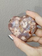 Bloemagaat hartje, Verzamelen, Mineralen en Fossielen, Ophalen of Verzenden, Mineraal
