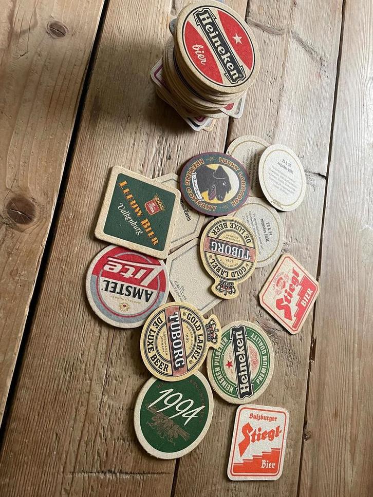 Collectie Bier Viltjes - Diverse Merken, Verzamelen, Biermerken, Gebruikt, Viltje(s), Overige merken, Ophalen of Verzenden