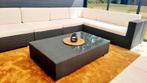 Mooie antraciet kleurige wicker loungeset, Ophalen, Bank, 8 zitplaatsen, Loungeset