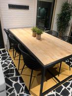 Houten eetkamer tafel, Huis en Inrichting, Tafels | Eettafels, Ophalen of Verzenden, Zo goed als nieuw, Rechthoekig, 50 tot 100 cm